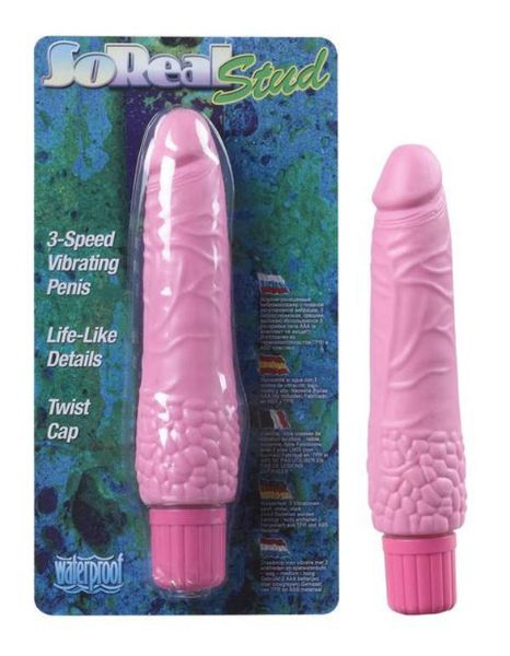 So Real Stud Wibrator penis zdjęcie 1