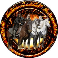 Opłatek na tort WŁADCA PIERŚCIENIA Drużyna Tekst Gratis