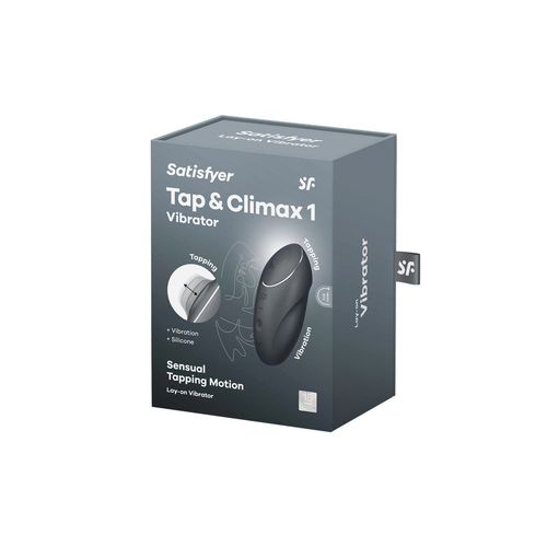 Masażer Satisfyer Tap & Climax Szary na Arena.pl