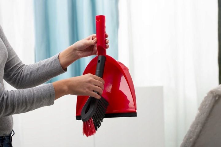 Szufelka ze zmiotką 2w1 Vileda zdjęcie 2