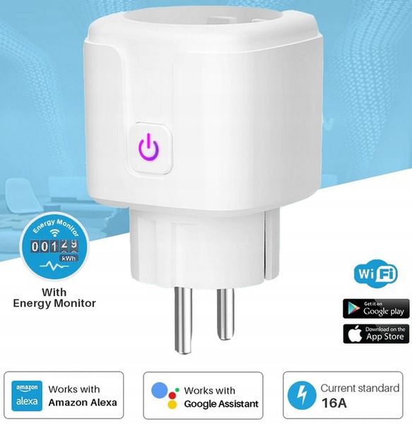 GNIAZDKO ELEKTRYCZNE WIFI STEROWANIE SMARTFONEM LAMPKI ŚWIĄTECZNE TERMOSTAT zdjęcie 3