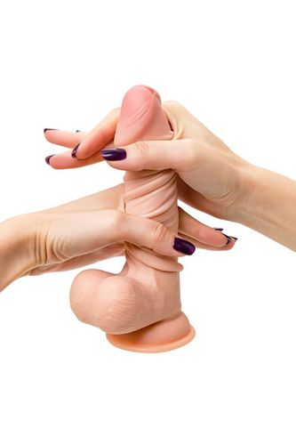 my babe my treasure realistic dildo, tpe, nude, 18.5 cm na Arena.pl