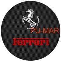 Opłatek na tort Urodziny Ferrari Auto Samochód Logo Bryka Fura Tekst Gratis