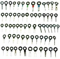 KLUCZE WYJMAKI DO DEMONTAŻU KONEKTORÓW SAMOCHODOWYCH PINÓW ZESTAW 66 AG363E