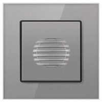 DZWONEK PRZEWODOWY DO DRZWI FURTKI SIECIOWY CZARNY 230V BIM BAM ODBIORNIK