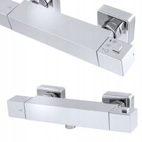 BATERIA TERMOSTATYCZNA ŁAZIENKOWA PRYSZNICOWA NATRYSKOWA CUBE KRAN