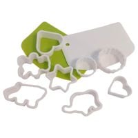 Skrobak do ciasta 2szt + foremki