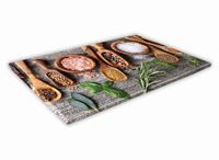 SZKLANA DESKA KUCHENNA 40x30 251b Łyżki przypraw