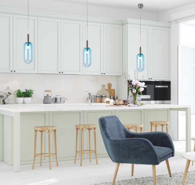 Lampa Wisząca Fiuggi Niebieski zdjęcie 3