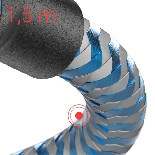 Kabel HAMA Ładujący/data Reflected USB-C - 1.5m Niebieski na Arena.pl