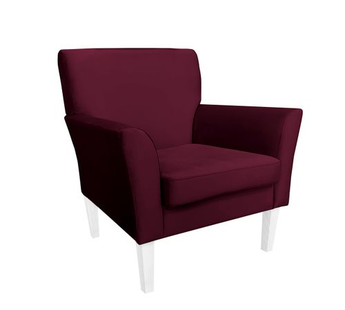 Fotel DENVER nogi białe MG02 na Arena.pl