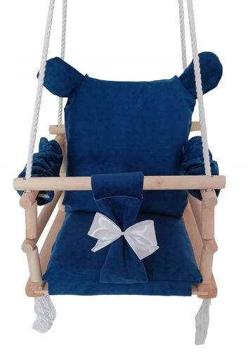 HUŚTAWKA 3w1 DZIECI KRÓLIK GRANAT dom ogród pokój na Arena.pl