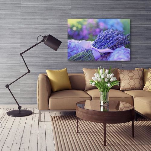 Obraz na płótnie - Canvas, Kwiat lawendy 80x60 na Arena.pl