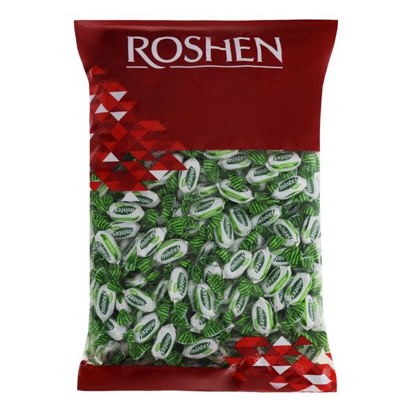 Roshen miętowe cukierki Mintex Mint 1kg zdjęcie 1