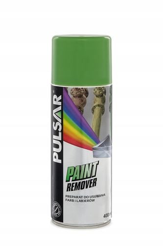 ZMYWACZ LAKIERU SPRAY PULSAR PAINT REMOVER USUWANIE FARB I POWŁOK 400 ml na Arena.pl