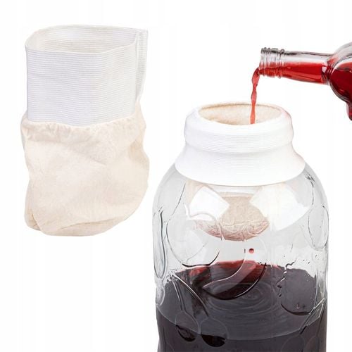 Worek filtracyjny bawełna do FILTRACJI MOSZCZU WINA nalewek 1,2l z na Arena.pl
