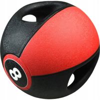 Piłka lekarska VidaXL 30 cm pomarańcze i czerwienie