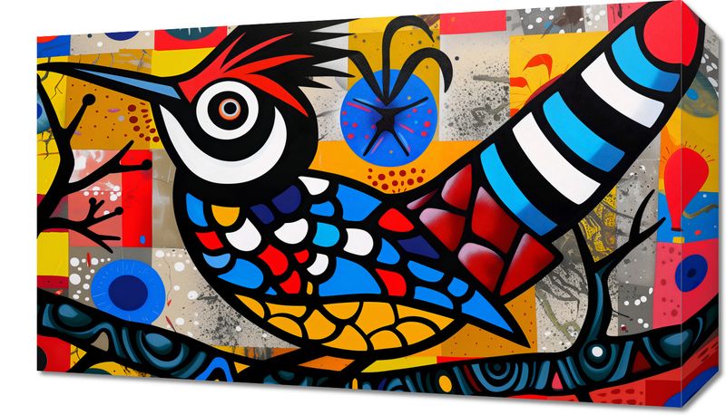 Obraz 50x30cm Ptak Na Wznak zdjęcie 1