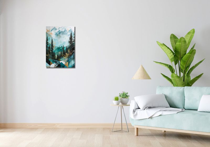Obraz 40x60cm Przeplatane Krajobrazy zdjęcie 2