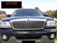2003-2006 LINCOLN AVIATOR - LIstwy chrom grill chromowane na atrapę