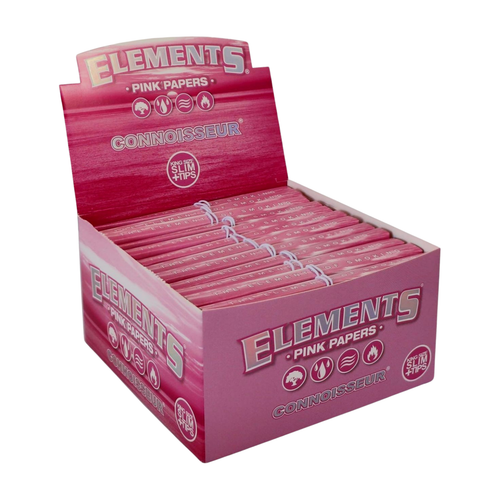 bibułki elements conn pink king size slim+filterki na Arena.pl