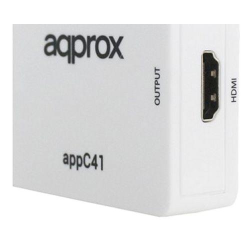 Adapter RCA na HDMI approx! APPC41 Biały na Arena.pl