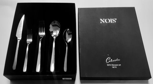 Komplet sztućców CELESTE zestaw 30-elementowy na 6 osób NOIS na Arena.pl