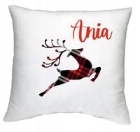 PREZENT na święta choinkę mikołajki foto PODUSZKA