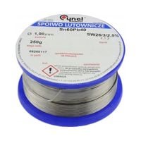 CYNA 1.0mm SZPULA 250g Sn60Bb40