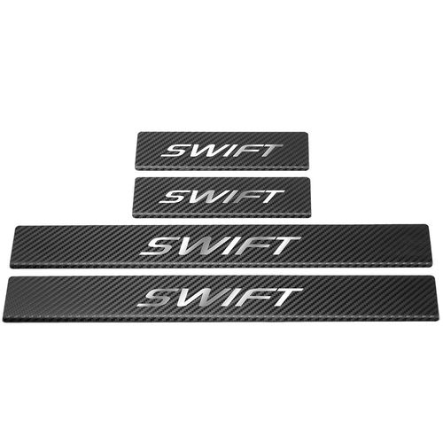 Listwa progowa SUZUKI SWIFT MK4 Stal nierdzewna 304 carbon 4szt na Arena.pl