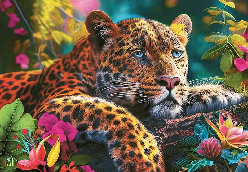 Puzzle 500 elementów. Leopard 20166 zdjęcie 6