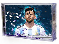 Akwarium - Ramka wodna 3D - Lionel Messi
