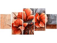 70CM 150CM OBRAZ 5 ELEM AUTORSKIE MAKI ŚCIENNY