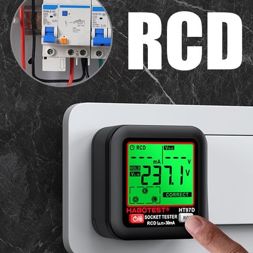 TESTER NAPIĘCIA GNIAZDEK SIECIOWYCH ELEKTRYCZNYCH WYŚWIETLACZ LCD TEST na Arena.pl