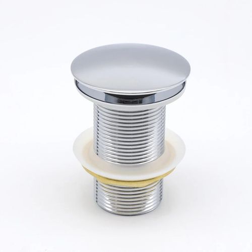 KOREK UMYWALKOWY AUTOMATYCZNY BEZ PRZELEWU klik klak SREBRNY na Arena.pl