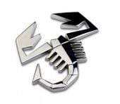 Emblemat Naklejka na Samochód SKORPION FIAT ABARTH 500 Tuning Ozdoba Król