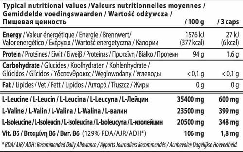 Aminokwasy QNT BCAA 100 kapsułek na Arena.pl
