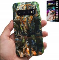 ETUI DO SAMSUNG GALAXY S10 PLUS - DINO DINOZAUR TRICERATOPSEM FUTERAŁ