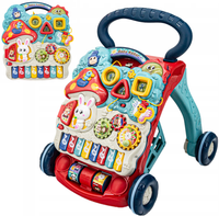 Wielofunkcyjny Interaktywny Jeździk Pchacz Chodzik Grający NOWOŚĆ
