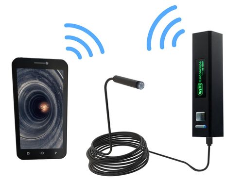 Endoskop WiFi 8mm 5M Android iOS na Arena.pl