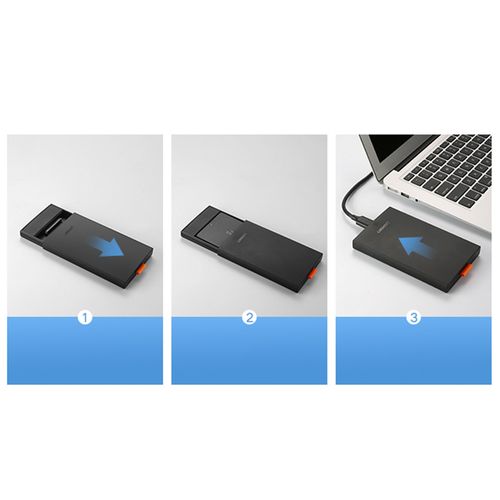 Kieszeń obudowa dysku SSD HDD 2.5'' USB 3.0 SATA czarna na Arena.pl