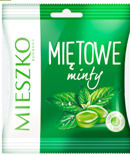 MIESZKO KARMELKI MIĘTOWE 90G zdjęcie 1