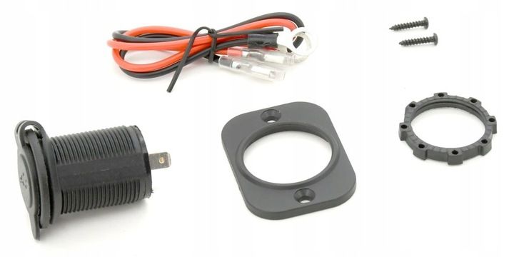 42606 ROZG.ŁADOWARKA 12/24V 2xUSB-2,1A-DEDAL zdjęcie 7