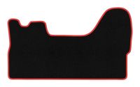 Dywaniki welurowe CARLUX-RED do Iveco Daily III 1999-2006 czarne
