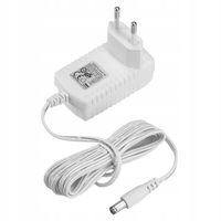 ZASILACZ SIECIOWY 12V/1A/5.5 do kamer monitoringu (biały)