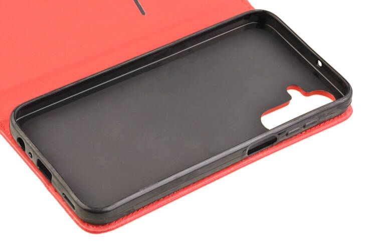 Etui Smart do Samsung Galaxy A25 5G czerwony zdjęcie 4