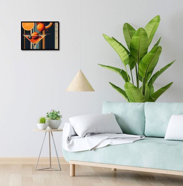 Plakat 40x30cm Koktajl w Stylu zdjęcie 4