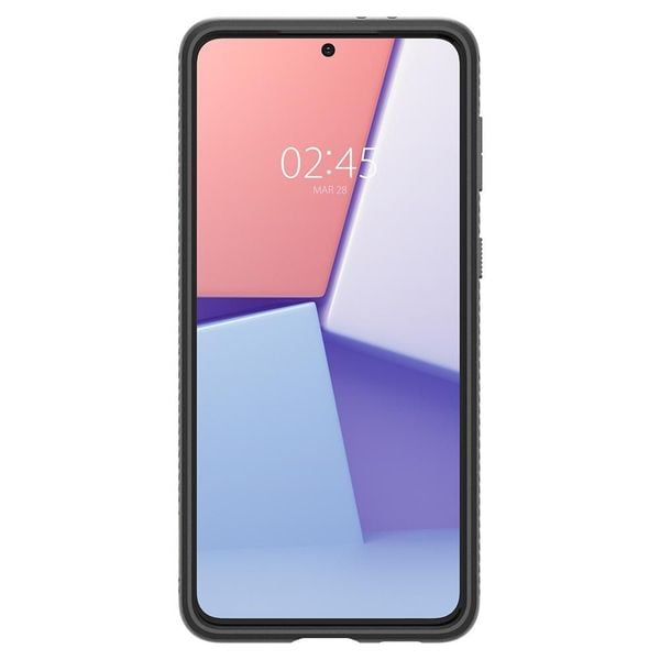 SPIGEN LIQUID AIR GALAXY S21+ PLUS MATTE BLACK zdjęcie 3