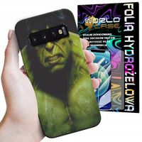 ETUI CASE DO SAMSUNG S10 - HULK AVENGERS SPIDERMAN MARVEL + FOLIA