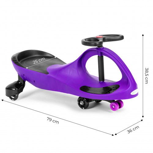 JEŹDZIK GRAWITACYJNY ECOTOYS LED 70KG DLA DZIECI 3+ FIOLETOWY na Arena.pl